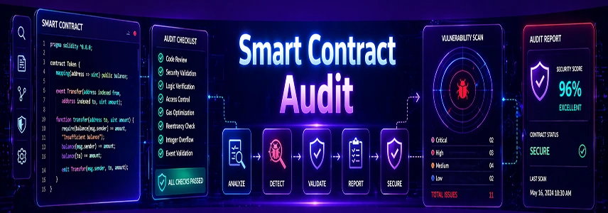 Smart contract security auditing services